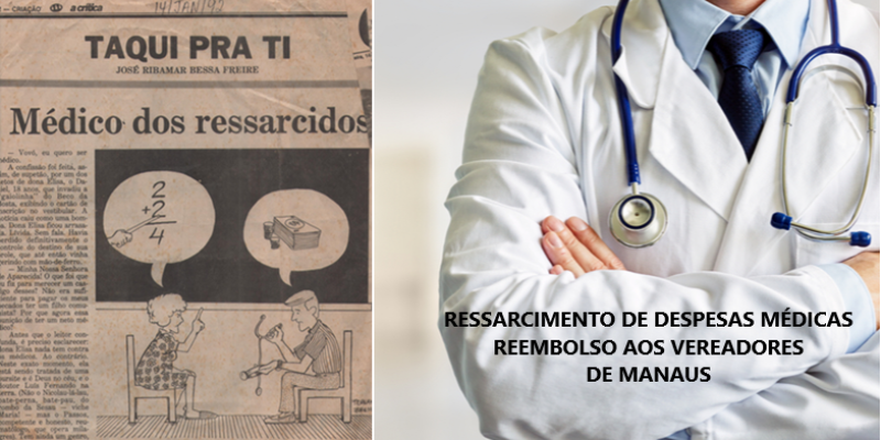 Médicos dos vereadores ressarcidos