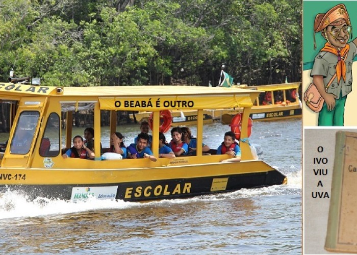 O beabá é outro: a canoa da educação brasileira