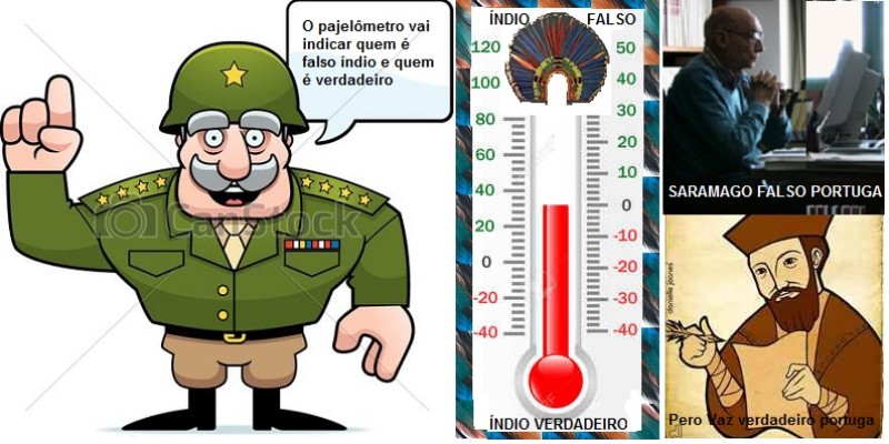 O General, o Pajelômetro e os "falsos" índios