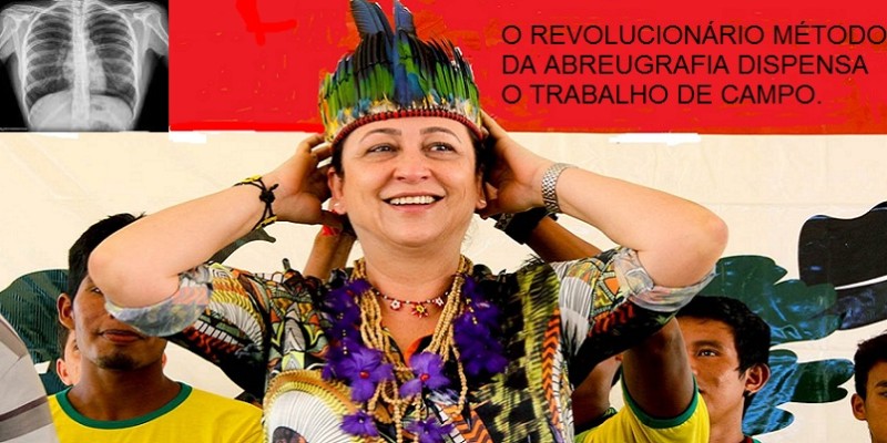 Kátia, a antropóloga, criadora da abreugrafia