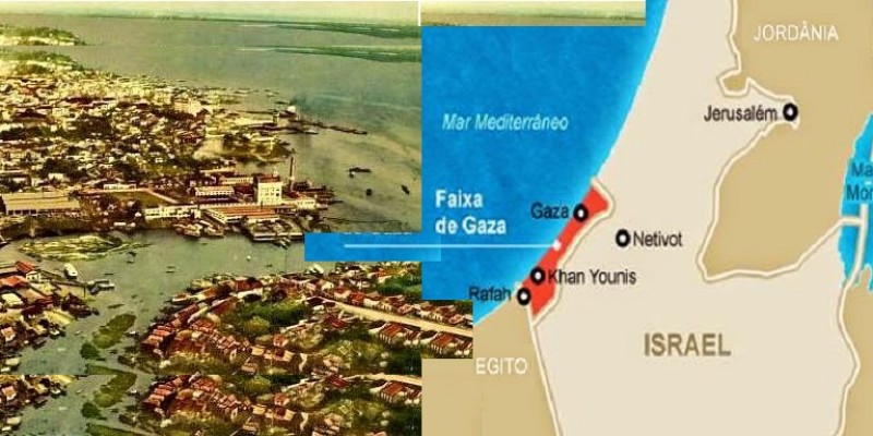 Meu bairro e a faixa de Gaza