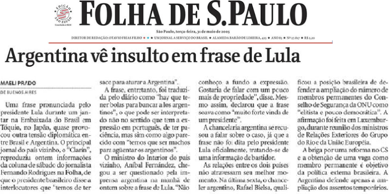 O saco do Lula e o general do Berinho