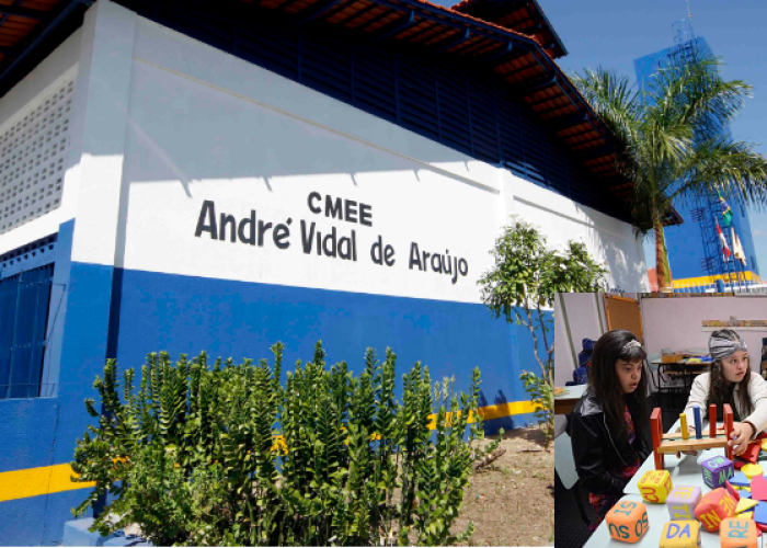 Como a escola trata os deficientes em Manaus?