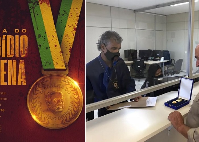 O reverso da medalha: flores no velório dos índios