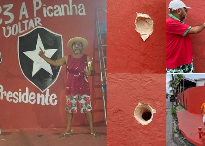 Tiros no muro do Lula: a pintura irremovível