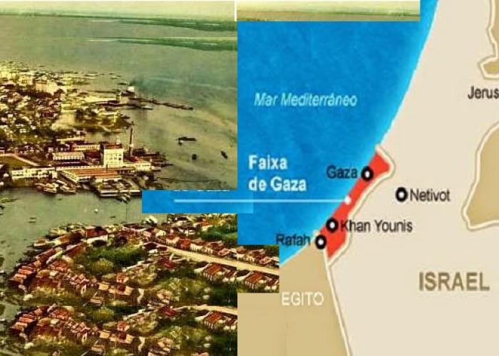 Meu bairro está na faixa de Gaza