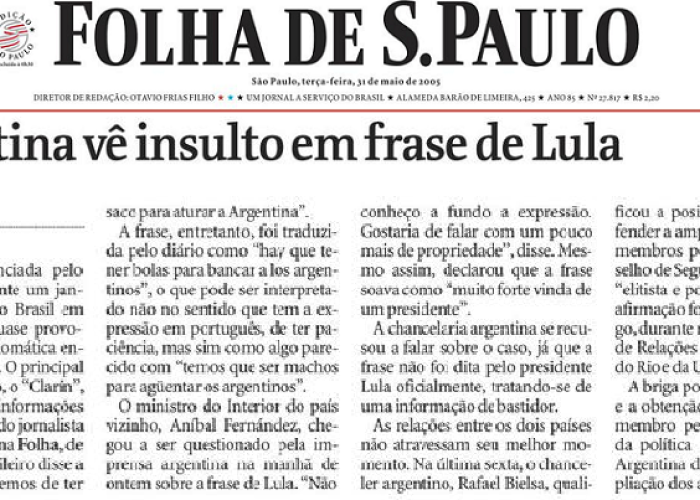 O saco do Lula e o general do Berinho