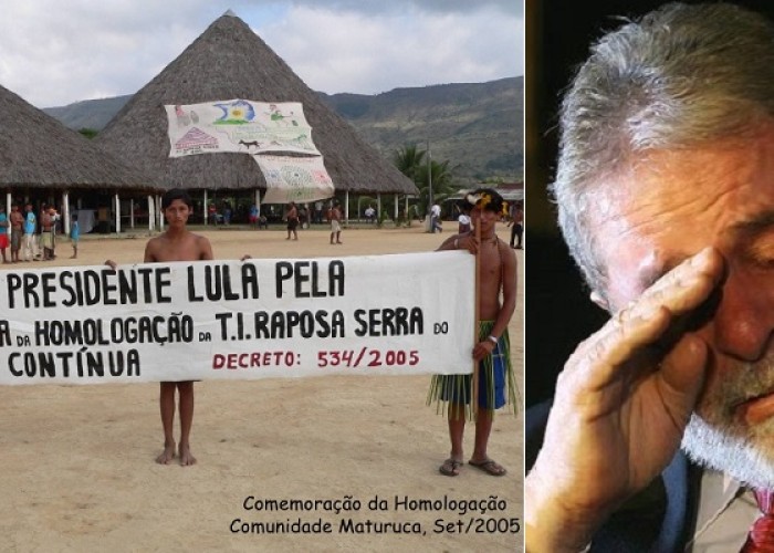 O choro do Lula na Raposa Serra do Sol