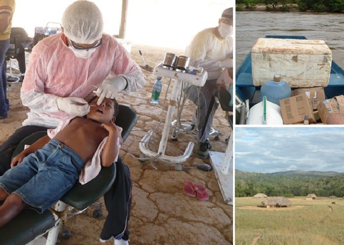 Um dentista entre os índios de Roraima